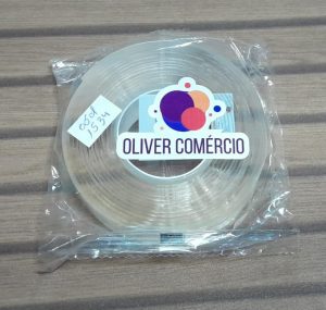 FITA DUPLA FACE MÁGICA 3mm X 5m - CÓD 1534