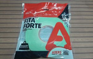 FITA DUPLA FACE BRANCA ADERE 19mm x 20m - CÓD 7896193239739