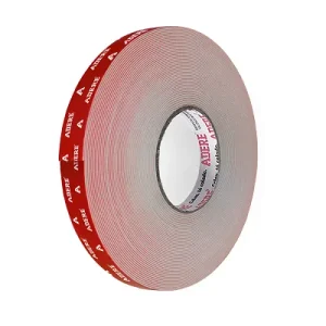 FITA DUPLA FACE CINZA ADERE 19mm x 20m - CÓD 7896193239845